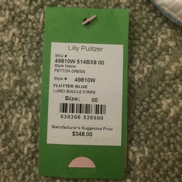 Lily Pulitzer Flutter Blue Dress - Picture 4 of 4