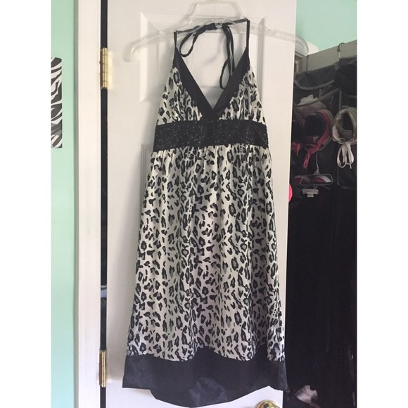 leopard sundress