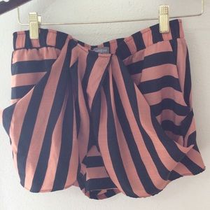 Umgee USA silk Striped Shorts
