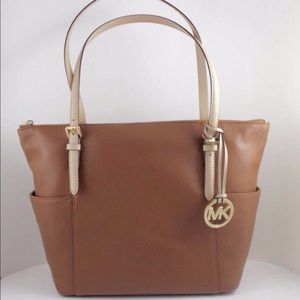 Michael Kors Luggage leather EW Jet Set Tore