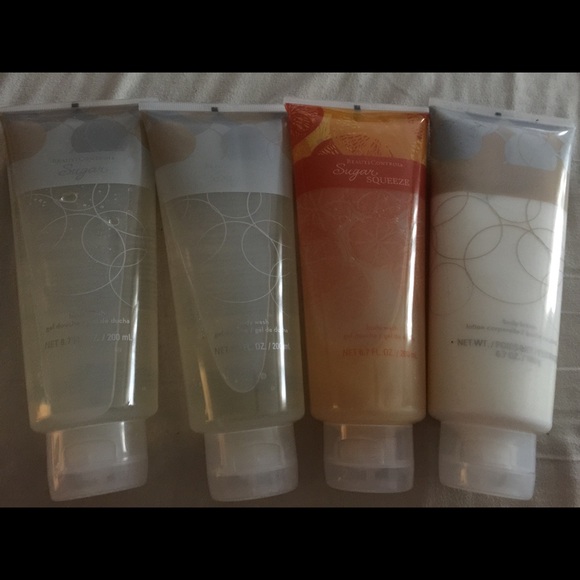 3 body wash and 1 body lotion Beauticontrol