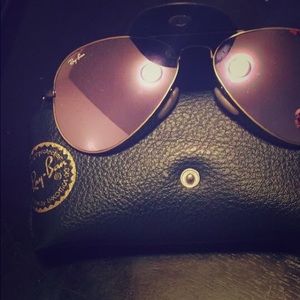 Ray Ban reflector aviators