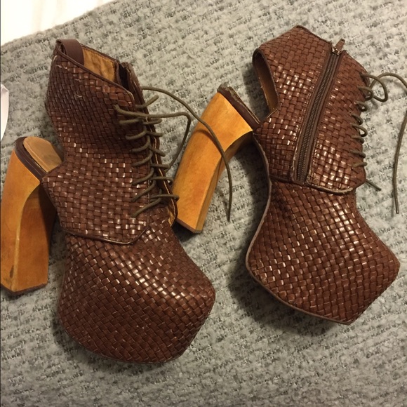 Jeffrey Campbell Brown Lana Woven