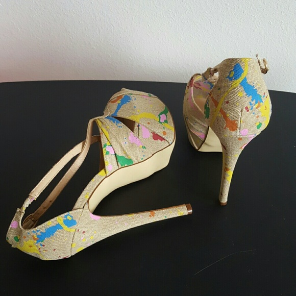 Splatter Tan - multi colors - Picture 3 of 4