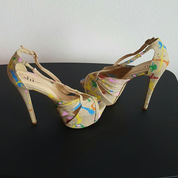 Splatter Tan - multi colors - Picture 4 of 4