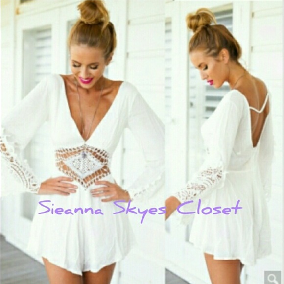 White Romper