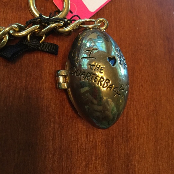 Betsey Johnson Football Charm Bracelet - Picture 4 of 4