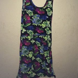Floral skater dress