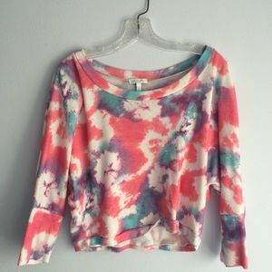 Tie-dye delia's top