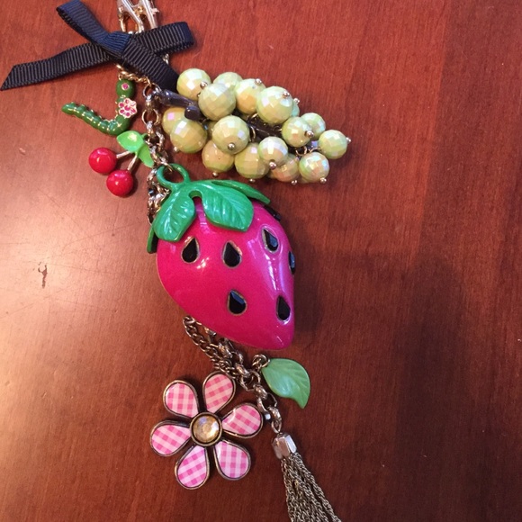 Betsey Johnson Garden Party Long Necklace - Picture 2 of 4