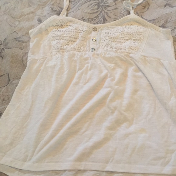 Tank with lace******SOLD*****