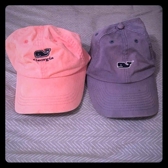 2 vineyard vines baseball caps