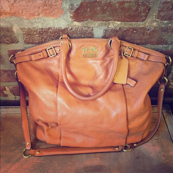 Coach leather Lindsay bag
