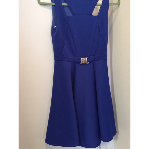 NWT Versace Collection Cobalt Blue Dress!