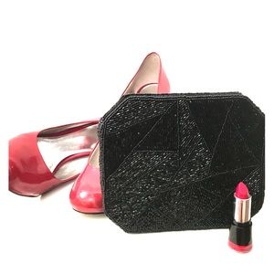 SALE 🎉HP 🎉◾️Black Sequins Clutch ◾️