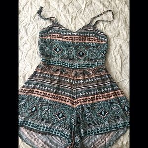 Kendall & Kylie romper with open back