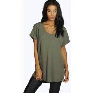 Blue Oversized T-shirt