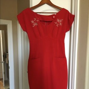 Betty Page midi dress