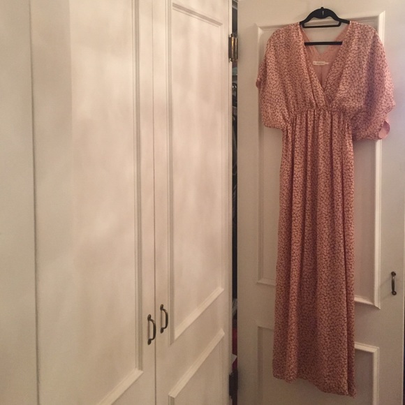 Anthropologie Dresses & Skirts - Peach petal Anthropologie maxi dress