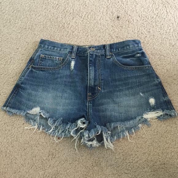 Hollister cut off shorts size 3