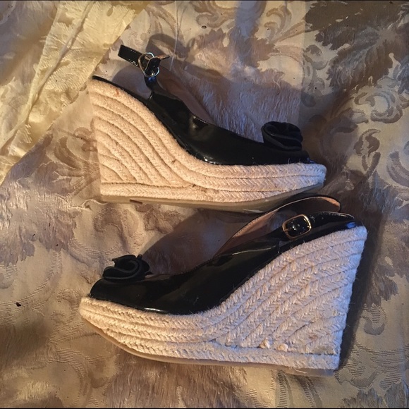 Steve Madden Peep Toe Wedge Sandals