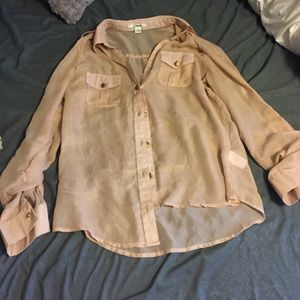 Flowing long sleeve