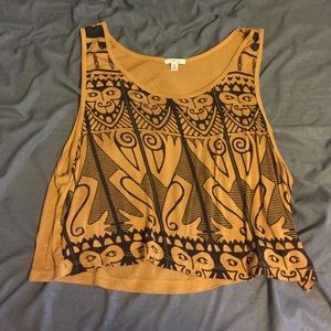 Loose cropped top