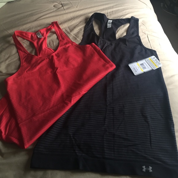 NWT! Under armor compression tank tops.