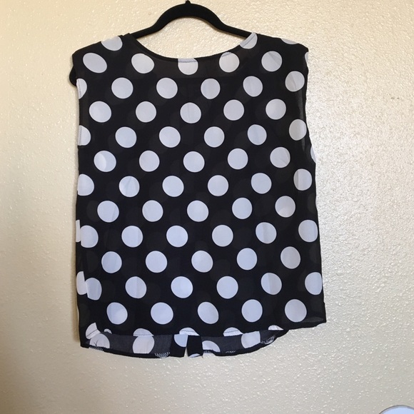 Sheer Black Button Down - Picture 2 of 4