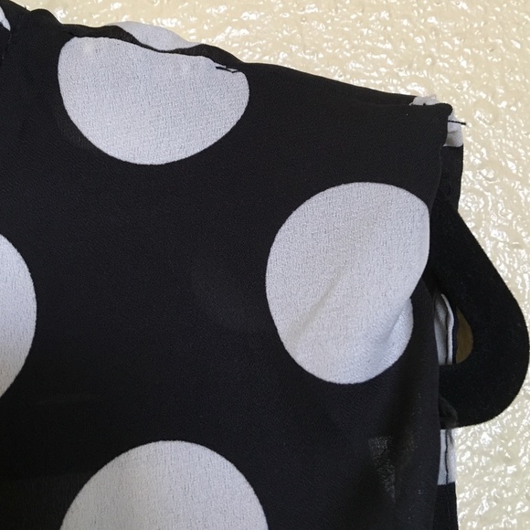 Sheer Black Button Down - Picture 4 of 4