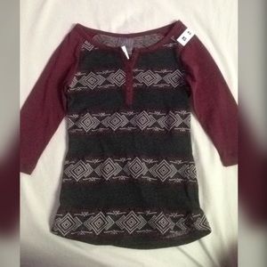 Zumiez baseball tshirt XS New with tags