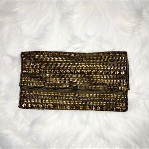 Forever 21 Gold Clutch