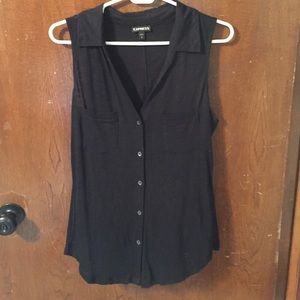 Express Button-Up Tank