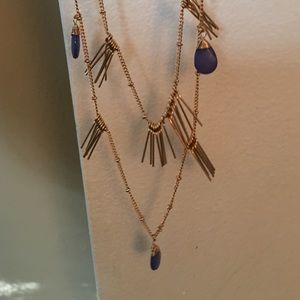 Pretty simple gold necklace from bauble bar!