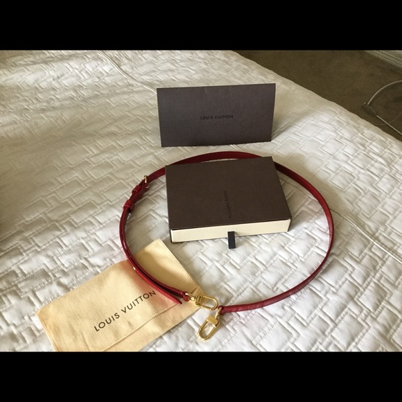 Sold**Louis Vuitton vernis (strap only)