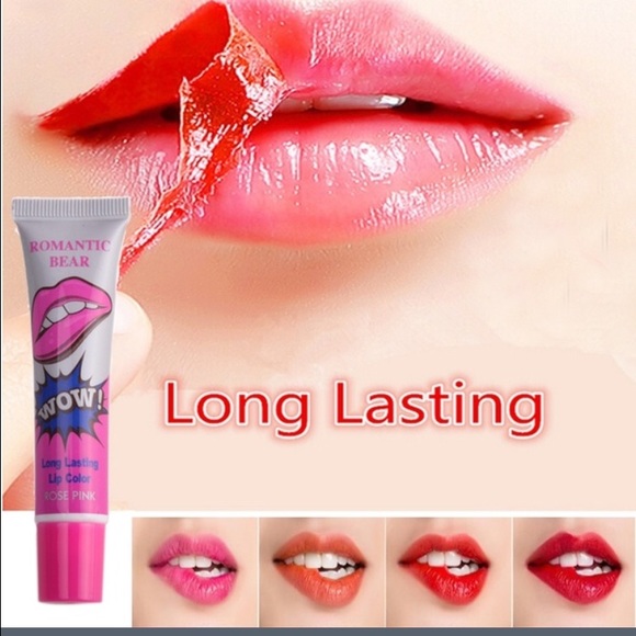 Long lasting lip gloss