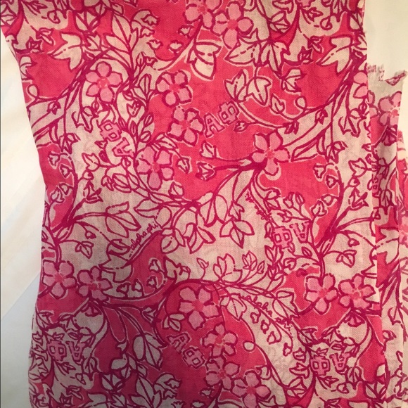 FLASH SALE 💖Lilly Pulitzer Alpha Phi print scarf