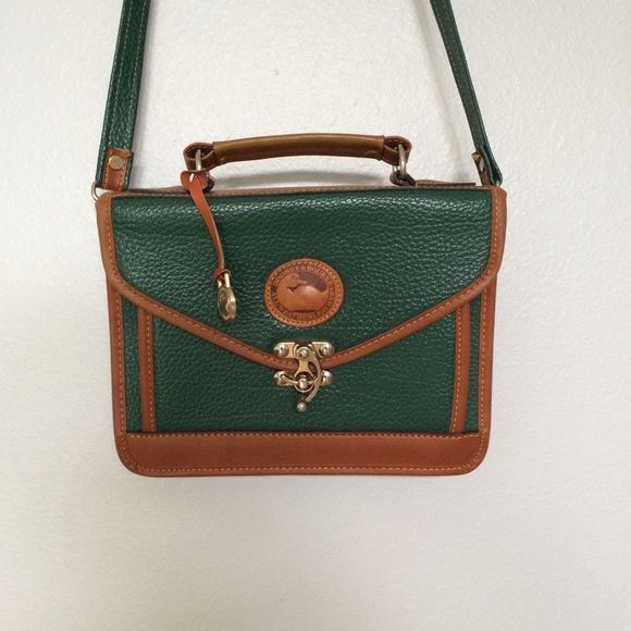 Dooney and Bourke Green Shoulder Bag