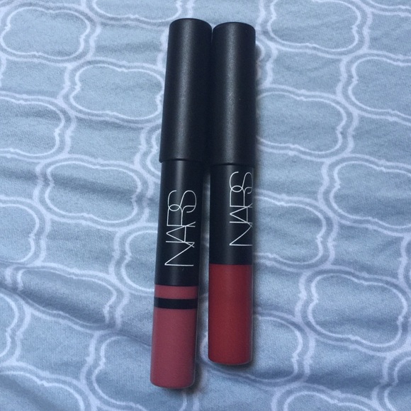 NARS satin and matte lip pencil bundle