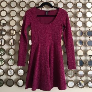 Forever 21 Matelasse Skater Dress