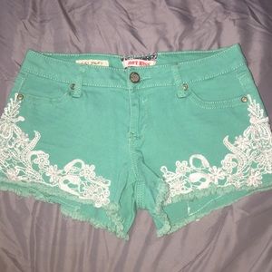 Festival laced shorts - worn once. Great condition