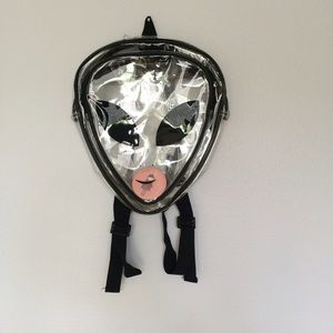 Clear Alien Head Backpack