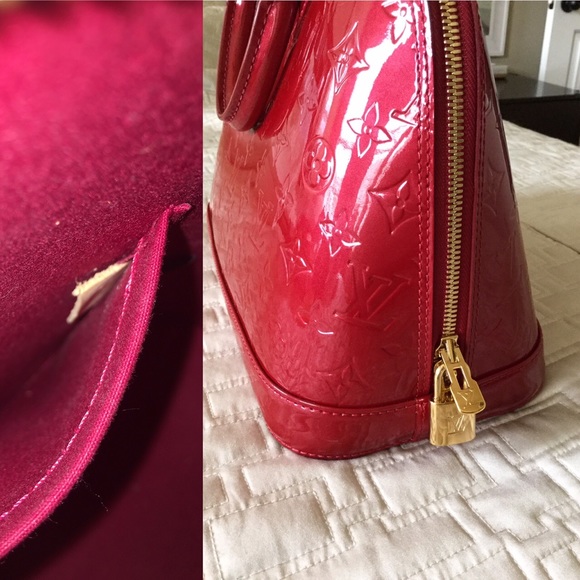 Sold$$Louis Vuitton Alma PM vernis - Picture 2 of 3