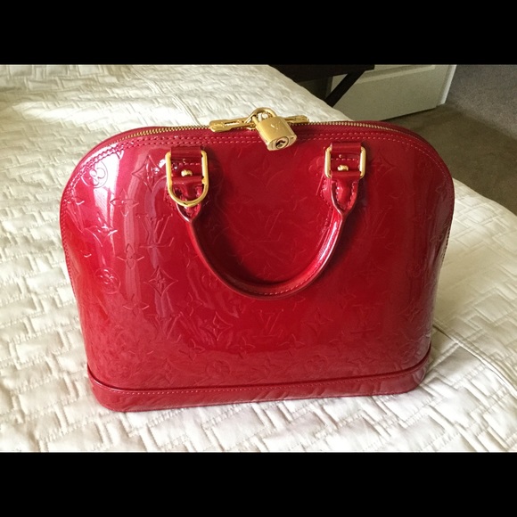 Sold$$Louis Vuitton Alma PM vernis - Picture 3 of 3