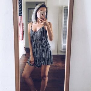 Strappy Romper w/ cutout details