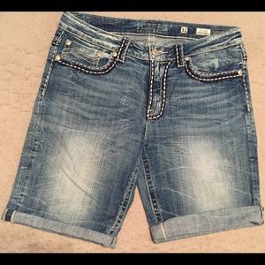 Miss Me Boyfriend Bermuda Shorts