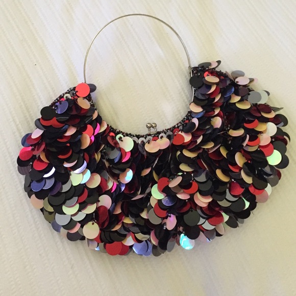 Sequin party bag