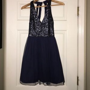 Navy Blue Dress