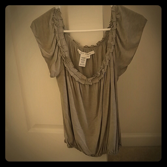 Short Sleeve Tope Blouse