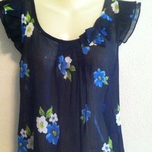 Hollister floral top